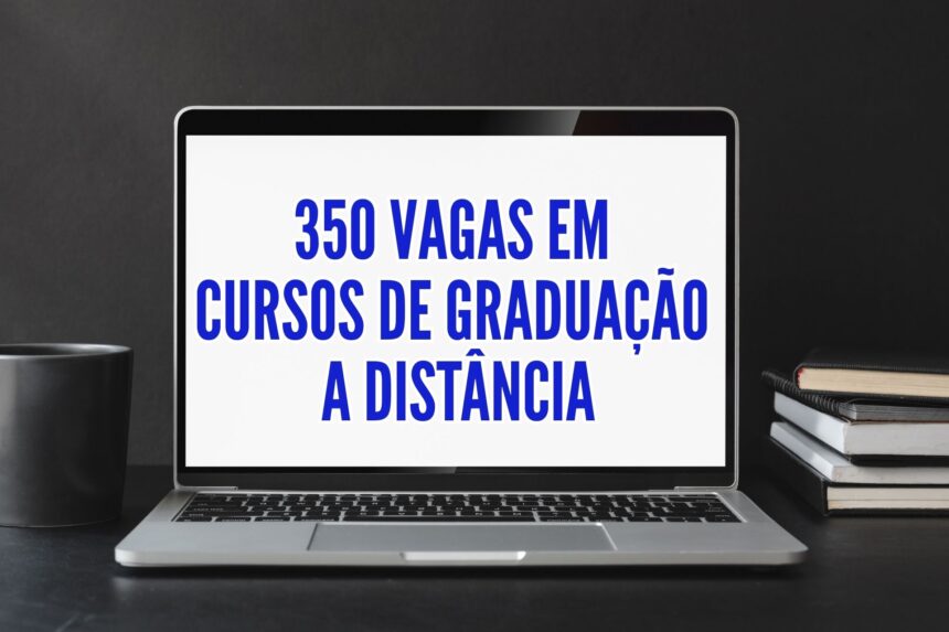 Universidade pública em MG oferece 350 vagas gratuitas em cursos de graduação a distância