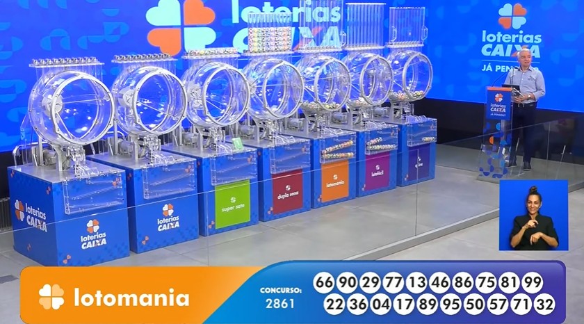 R$ 2,3 milhões hoje: Resultado da Lotomania 2861 de sexta-feira (12/12/25)