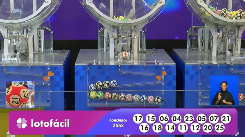 R$ 5 milhões hoje: Resultado da Lotofácil 3552 de terça-feira (02/12/25)