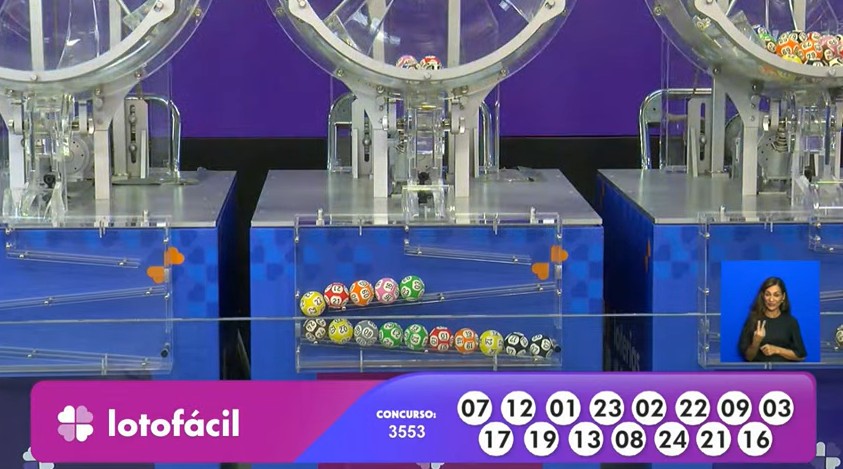 R$ 1,8 milhão hoje: Resultado da Lotofácil 3553 de quarta-feira (03/12/25)