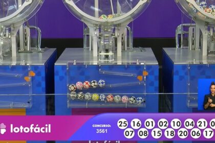 R$ 1,8 milhão para Santa Catarina! Resultado da Lotofácil 3561 de sexta-feira (12/12/25)