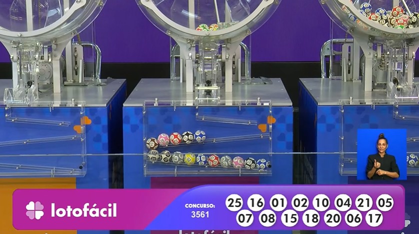R$ 1,8 milhão para Santa Catarina! Resultado da Lotofácil 3561 de sexta-feira (12/12/25)