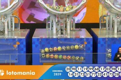 R$ 1,1milhão hoje: Resultado da Lotomania 2859 de segunda-feira (08/12/25)