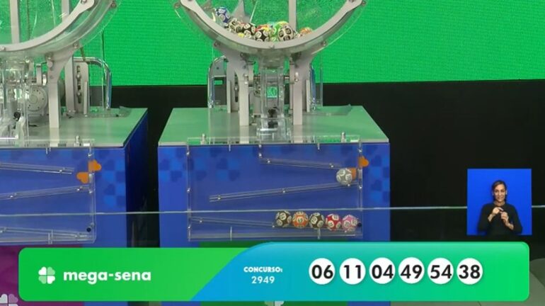 Acumulou de novo! Resultado da Mega-Sena 2949 de terça-feira (09/12/25)