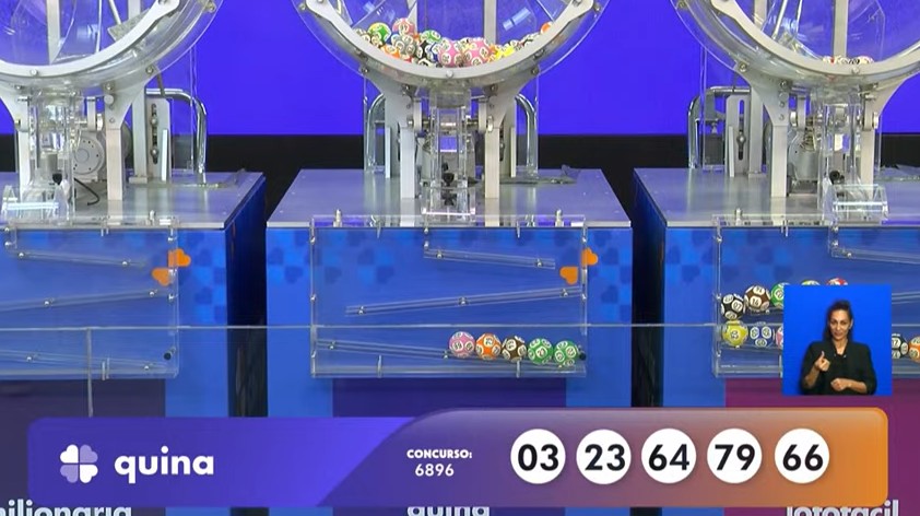 R$ 6,2 milhões hoje: Resultado da Quina 6896 de sábado (06/12/25)