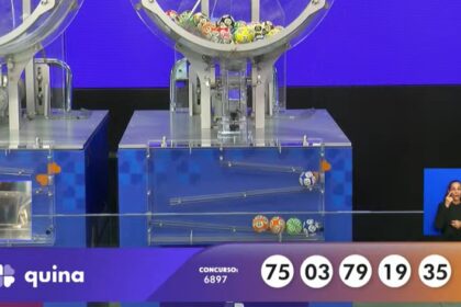 Aposta leva sozinha R$ 7,2 milhões: Veja o Resultado da Quina 6897 de segunda-feira (08/12/25)