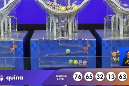 R$ 620 mil saiu para Brasília! Veja o Resultado da Quina 6898 de terça-feira (09/12/25)