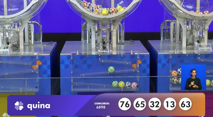 R$ 620 mil saiu para Brasília! Veja o Resultado da Quina 6898 de terça-feira (09/12/25)