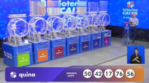 R$ 598 mil hoje: Veja o Resultado da Quina 6899 de quarta-feira (10/12/25)