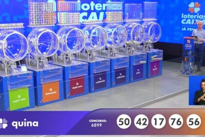 R$ 598 mil hoje: Veja o Resultado da Quina 6899 de quarta-feira (10/12/25)