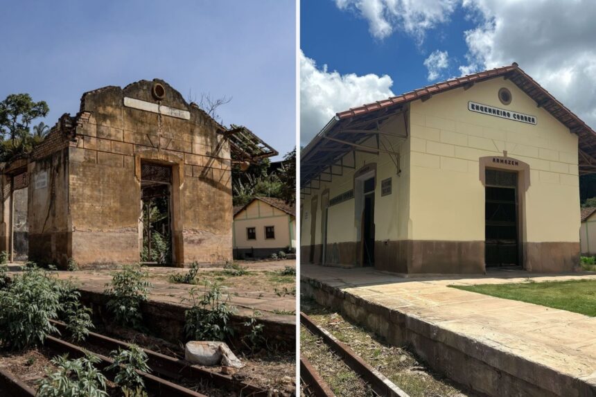 Ouro Preto ganha novo polo de cultura e turismo com a restauração da Estação Ferroviária de Engenheiro Corrêa