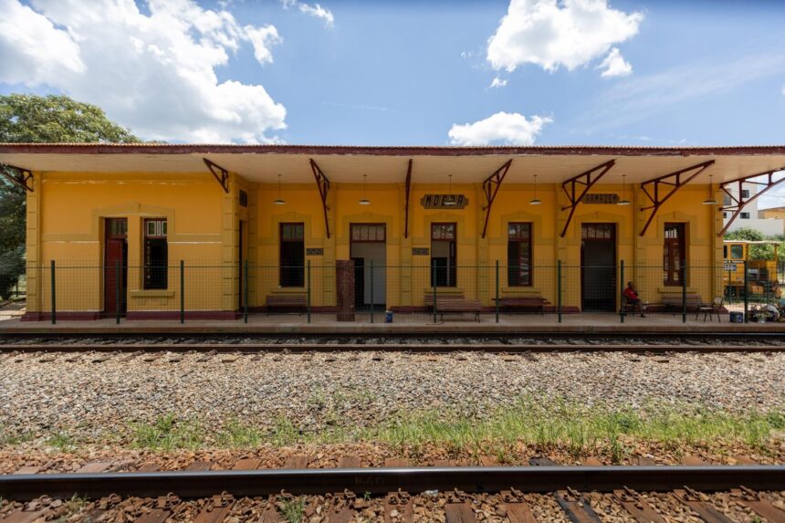 Memória ferroviária mineira é recuperada com a restauração da centenária Estação Ferroviária de Moeda