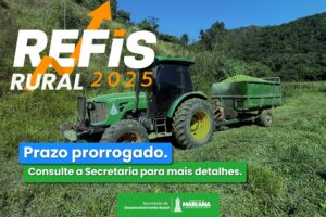 Prazo do Refis Rural é prorrogado e produtores de Mariana ganham nova chance de regularizar dívidas Prazo do Refis Rural é prorrogado e produtores de Mariana ganham nova chance de regularizar dívidas