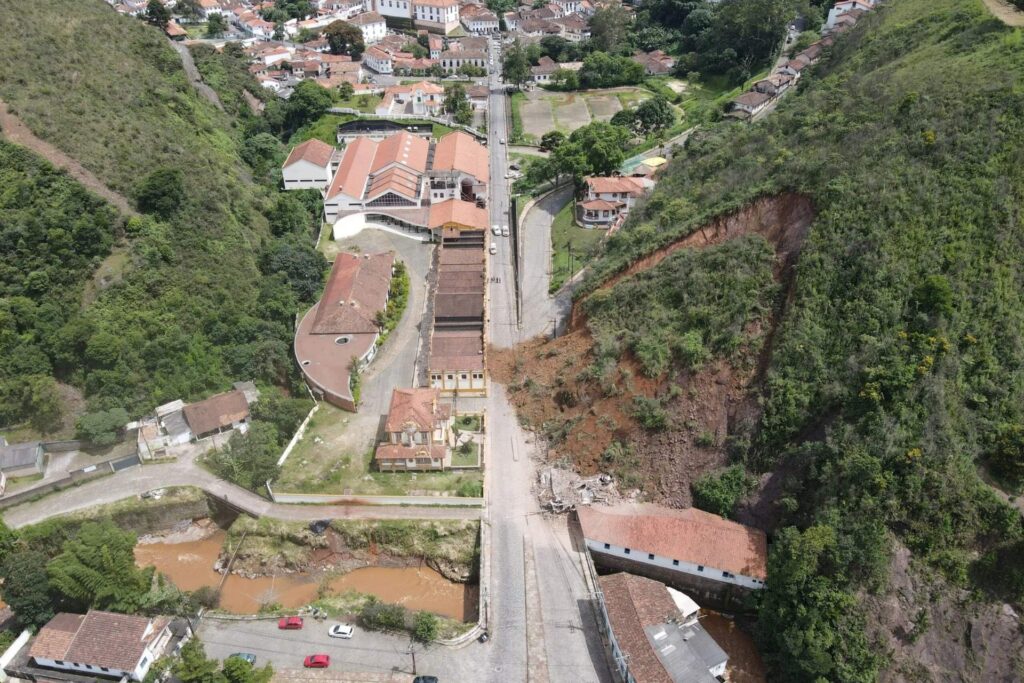 Ouro Preto entra em alerta de risco geológico com previsão de chuvas intensas até domingo Ouro Preto entra em alerta de risco geológico com previsão de chuvas intensas até domingo