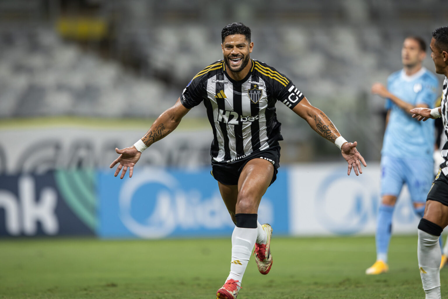 Das últimas cinco edições do Campeonato Mineiro, Hulk foi artilheiro em quatro Das últimas cinco edições do Campeonato Mineiro, Hulk foi artilheiro em quatro