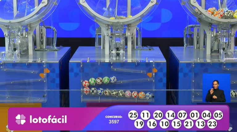 R$ 5 milhões hoje: Resultado da Lotofácil 3597 de segunda-feira (26/01/26)