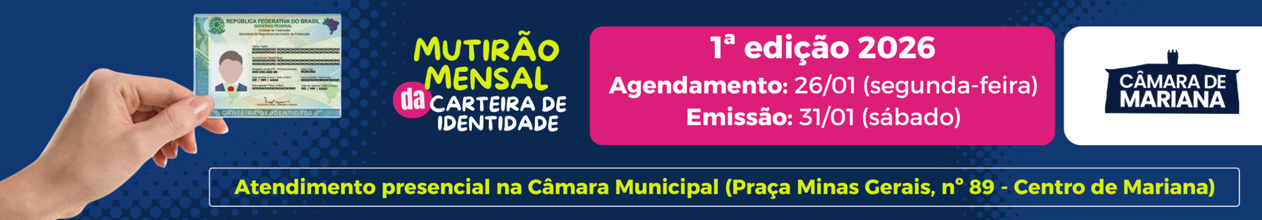 Banner rotativo Mais Minas