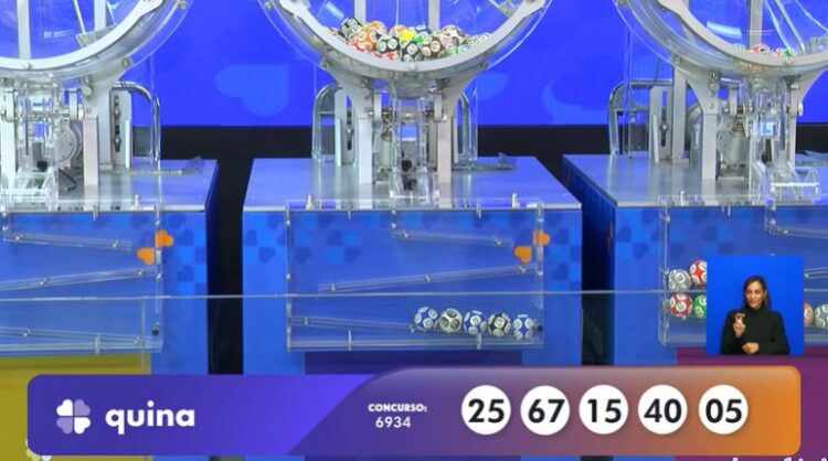 R$ 2,8 milhões hoje: Resultado da Quina 6934 de quinta-feira (22/01/26)