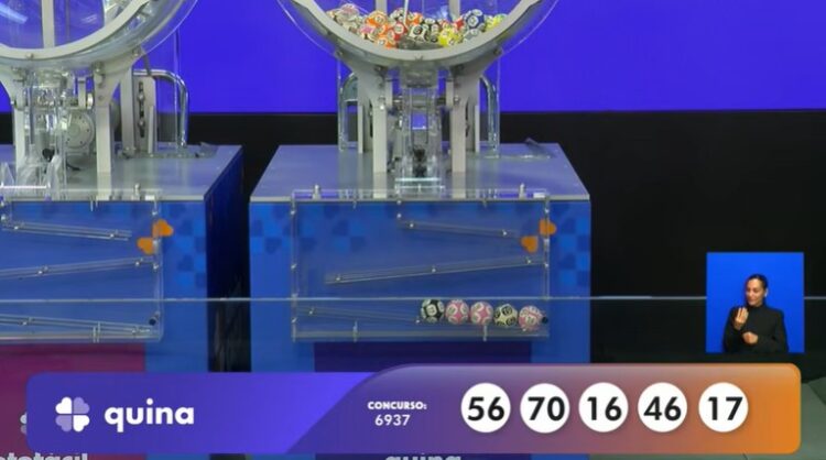 R$ 10,2 milhões hoje: Resultado da Quina 6937 de segunda-feira (26/01/26)