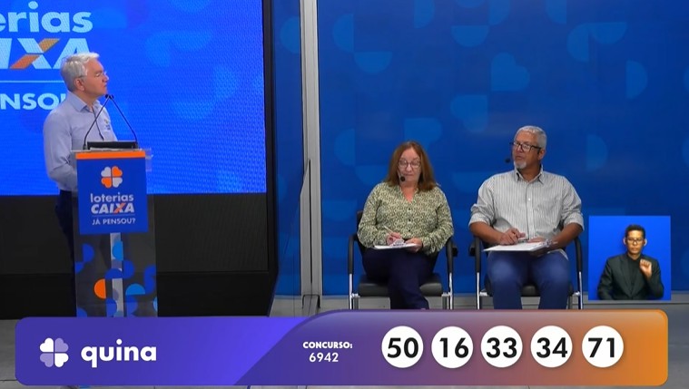 Loterias: Resultado da Quina 6942 de hoje, sábado (31 de janeiro) Loteiras: Resultado da Quina 6942 de hoje, sábado (31 de janeiro)