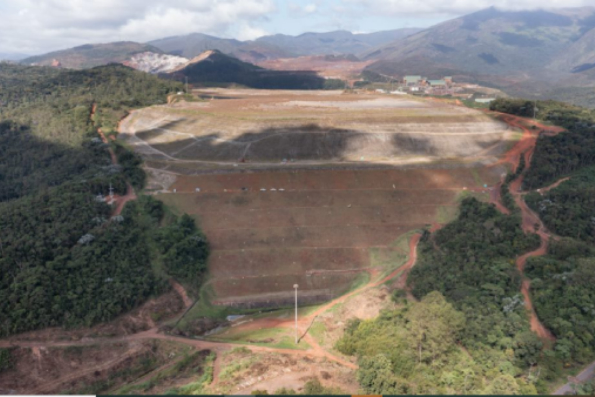 Vale conclui descaracterização de barragem na Mina de Alegria, em Mariana