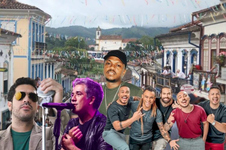 Carnaval gratuito de Ouro Preto confirma Djonga, Akatu, Rogério Flausino e Wilson Sideral