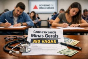 Concurso da Saúde em Minas abre 380 vagas e retoma contratações após 12 anos sem edital Concurso da Saúde em Minas abre 380 vagas e retoma contratações após 12 anos sem edital
