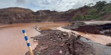 Dique da Vale rompe e atinge instalações de mineração em Congonhas