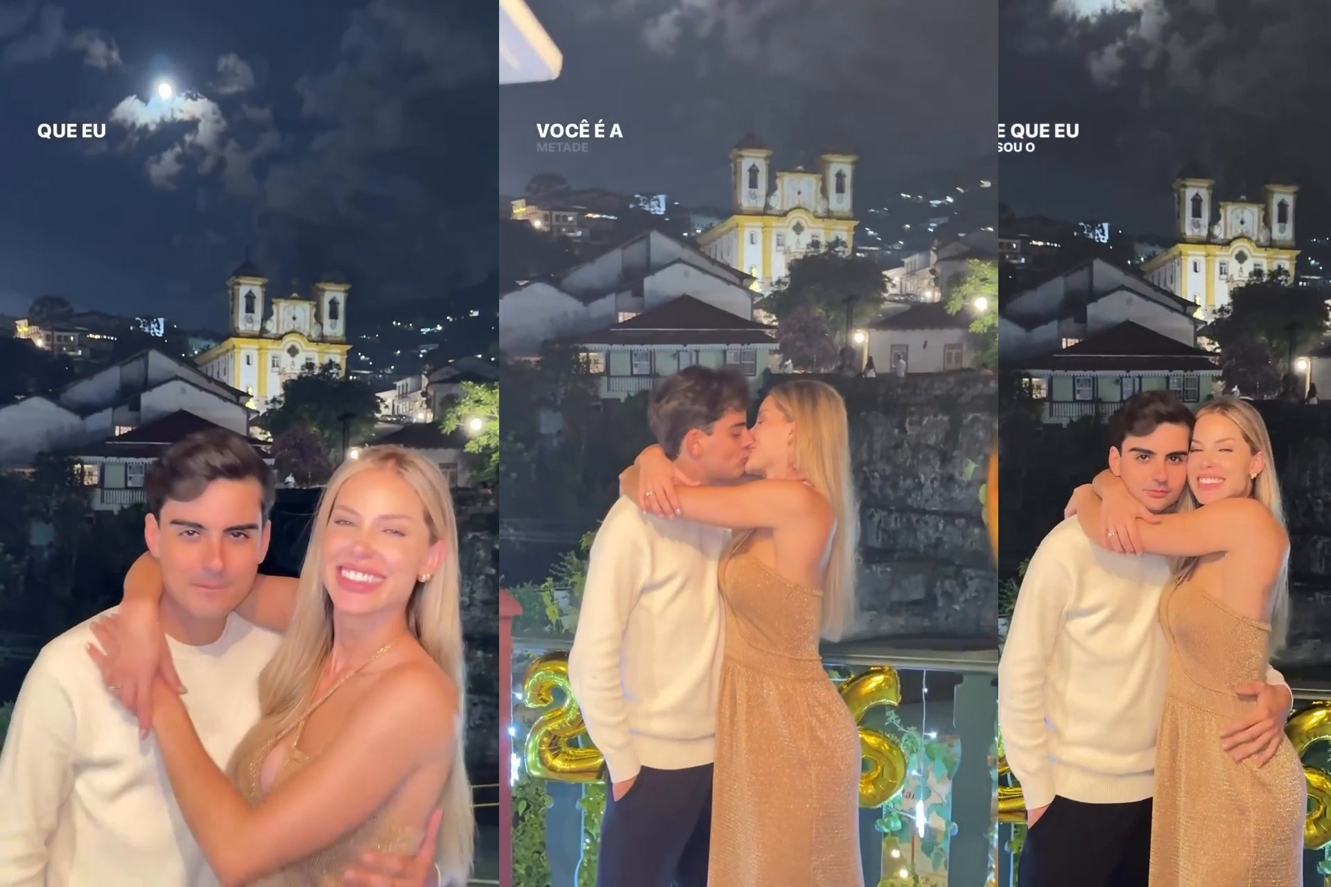 Terapeuta revela restaurante onde Dudu Camargo e Saory Cardoso passaram o Réveillon em Ouro Preto