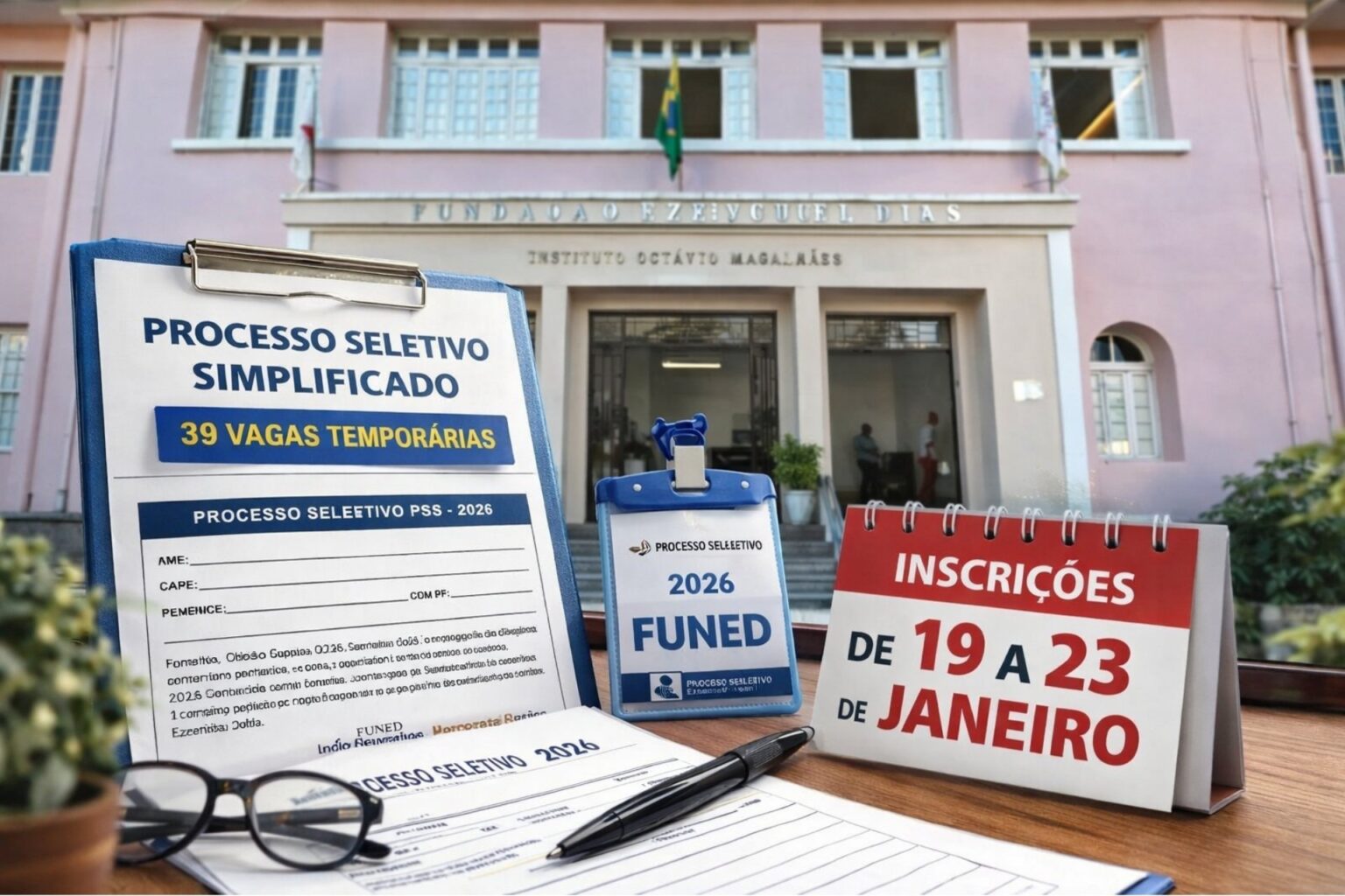 Processo Seletivo em Minas tem 39 vagas temporárias com salários de até R$ 3.989