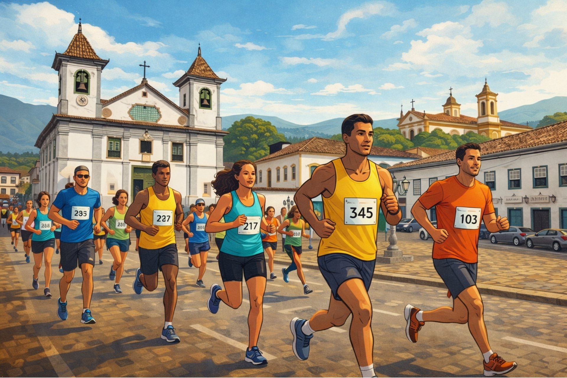 Tradicional Corrida da Ressaca será realizada em fevereiro no Centro Histórico de Mariana