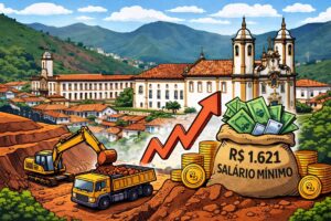 Salário mínimo de 2026 sobe, mas aluguel e cesta básica seguem pesando em Mariana e Ouro Preto