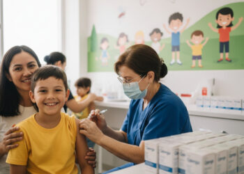 Mariana começa vacinar crianças e adolescentes contra a dengue