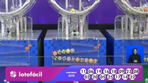 Loterias: Resultado da Lotofácil 3608 de hoje, sábado (07/02/26)