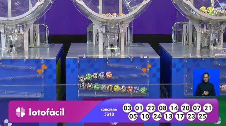 Loterias: Resultado da Lotofácil 3610 de hoje, terça-feira (10/02/26)