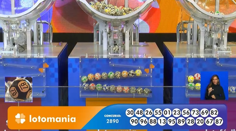 Números do sorteio da Lotomania 2890