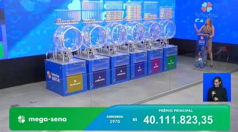 Prêmio do sorteio da Mega-Sena, concurso 2970