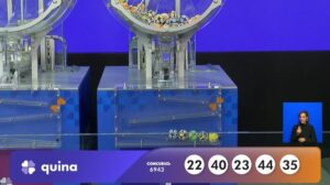 Loterias: Resultado da Quina 6943 de hoje, segunda-feira (2 de fevereiro) Loterias: Resultado da Quina 6943 de hoje, segunda-feira (2 de fevereiro)