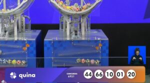 Resultado da Quina 6951 de quarta-feira (11/02/26); prêmio é de R$ 16 milhões Resultado da Quina 6951 de quarta-feira (11/02/26); prêmio é de R$ 16 milhões