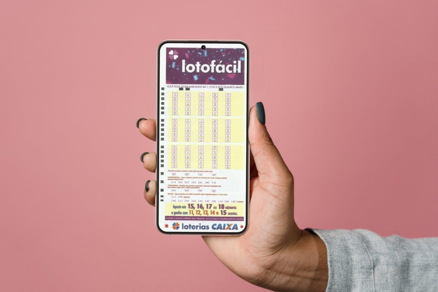 Loterias: Resultado da Lotofácil 3618 de hoje, sábado (21/02/26)