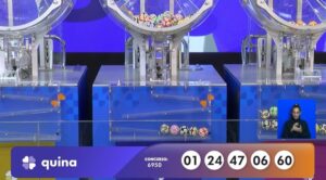 Resultado da Quina 6950 de terça-feira (10/02/26); prêmio é de R$ 15 milhões Resultado da Quina 6950 de terça-feira (10/02/26); prêmio é de R$ 15 milhões