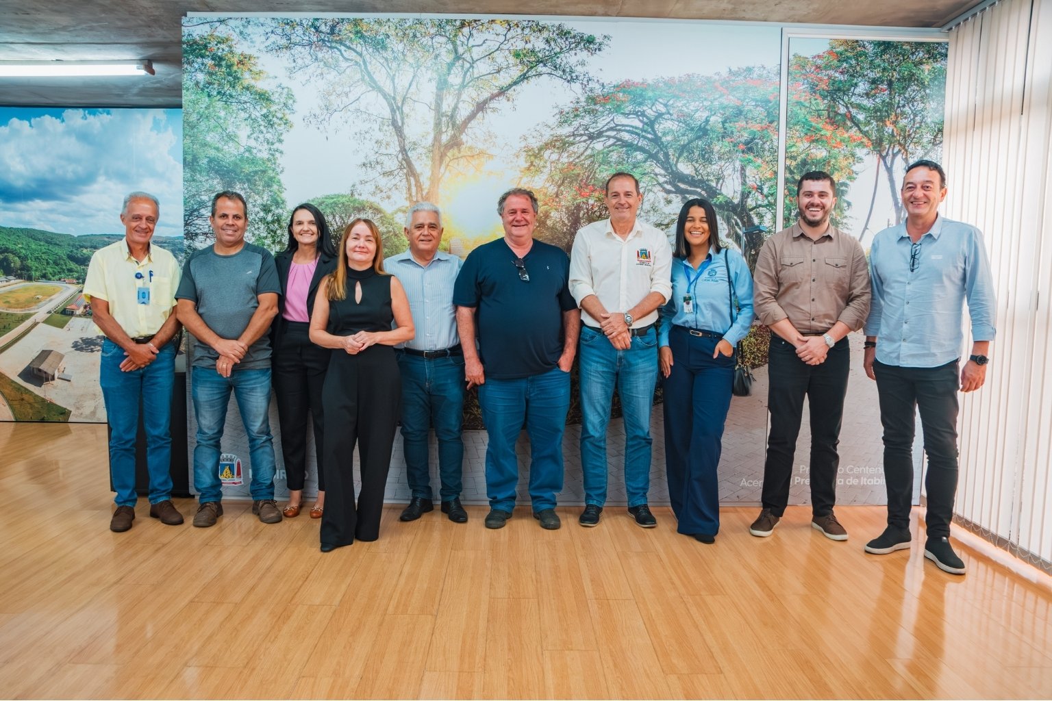 Itabirito recebe comitiva de Catas Altas para troca de boas práticas