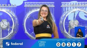 Resultado da Loteria Federal 6047 de hoje, sábado (07/03/26) Resultado da Loteria Federal 6047 de hoje, sábado (07/03/26)