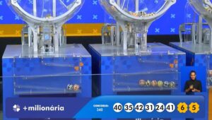 Números do sorteio da +Milionária 340