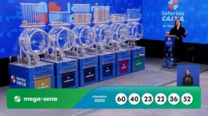 Resultado da Mega-Sena 3000 de hoje, sábado (25/04/2026) Resultado da Mega-Sena 3000 de hoje, sábado (25/04/2026)