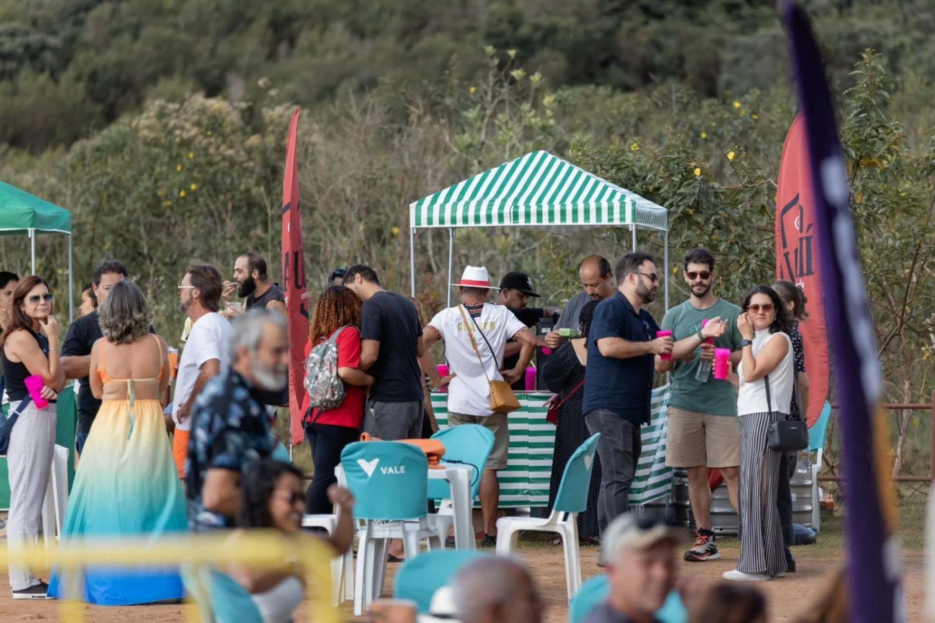 Andorinha Cultural reúne cerca de 2 mil pessoas em evento com música, bem-estar e atividades ao ar livre em Ouro Preto