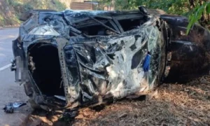Fim de semana foi de mais um acidente grave na Serra da Santa em Itabirito Fim de semana foi de mais um acidente grave na Serra da Santa em Itabirito