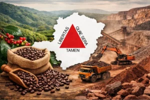 Café e minério de ferro concentram quase metade das exportações de Minas Gerais em março Café e minério de ferro concentram quase metade das exportações de Minas Gerais em março