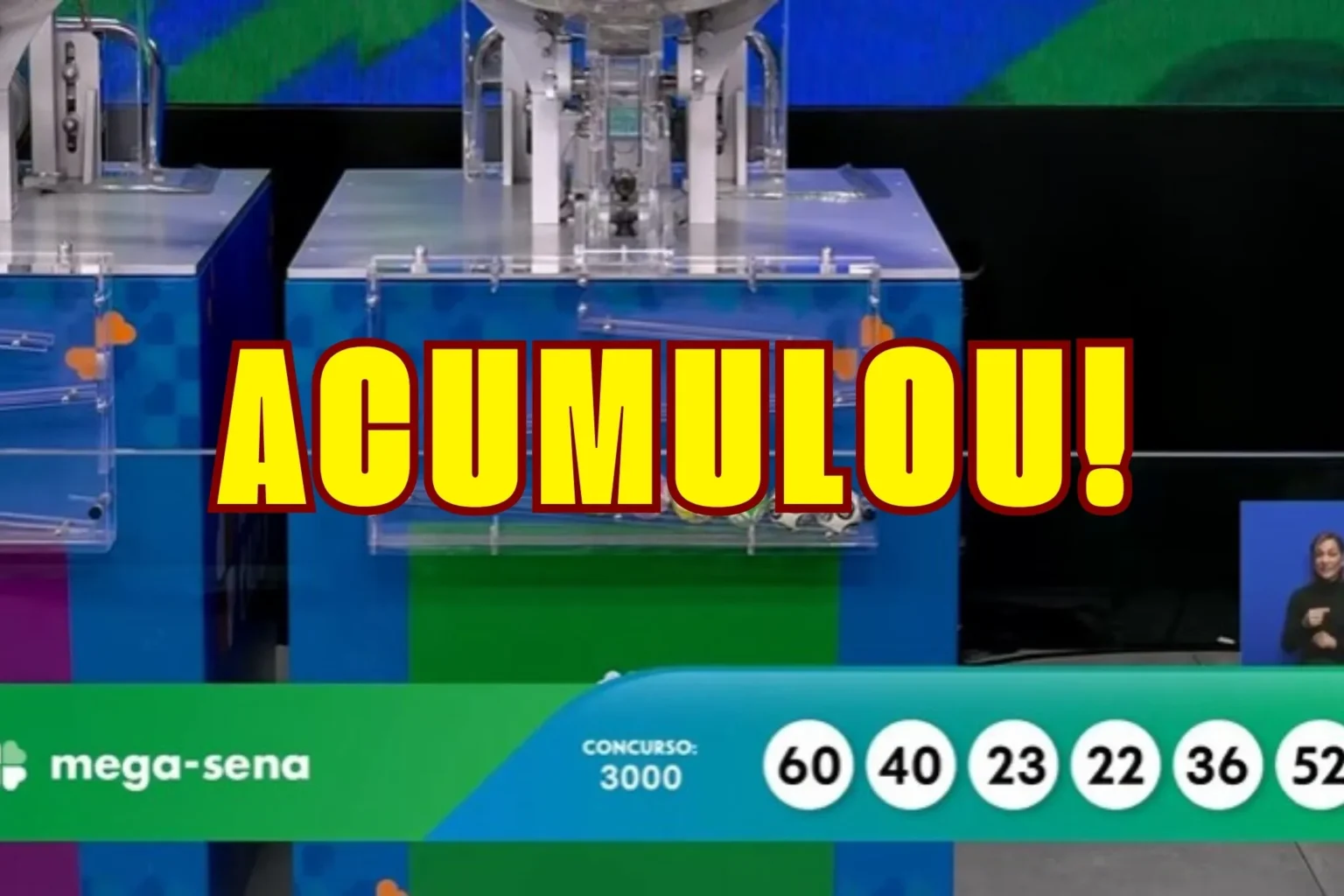 Mega-Sena acumula no concurso 3000 e prêmio sobe para R$ 115 milhões