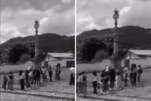 Vídeo mostra turistas encenando tortura de negros em monumento histórico de Mariana Vídeo mostra turistas encenando tortura de negros em monumento histórico de Mariana